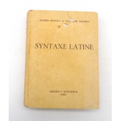 "Syntaxe latine" d'Alfred...
