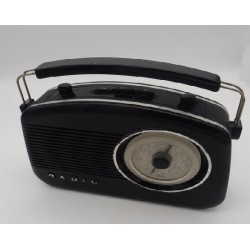 poste radio FM noir vintage
