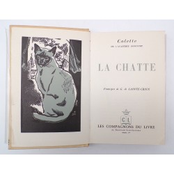 Livre "La chatte" (1939) -...