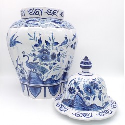 Grand vase bleu de Delft