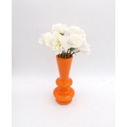 vase orange style post-moderne