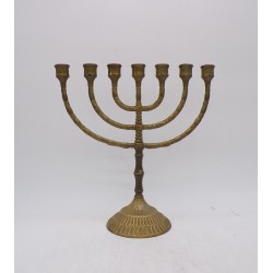 Menorah en bronze