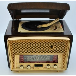 Radio et tourne disque vintage