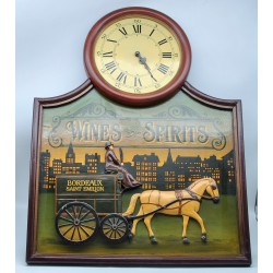 Tableau avec horloge...