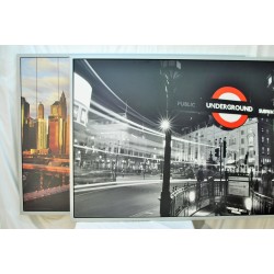 Tableaux New York et Londres
