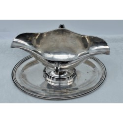 Saucière à plateau Christofle
