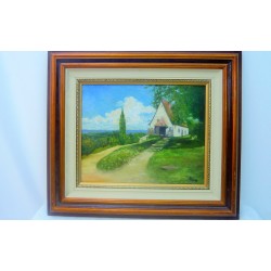 Tableau signé Alci