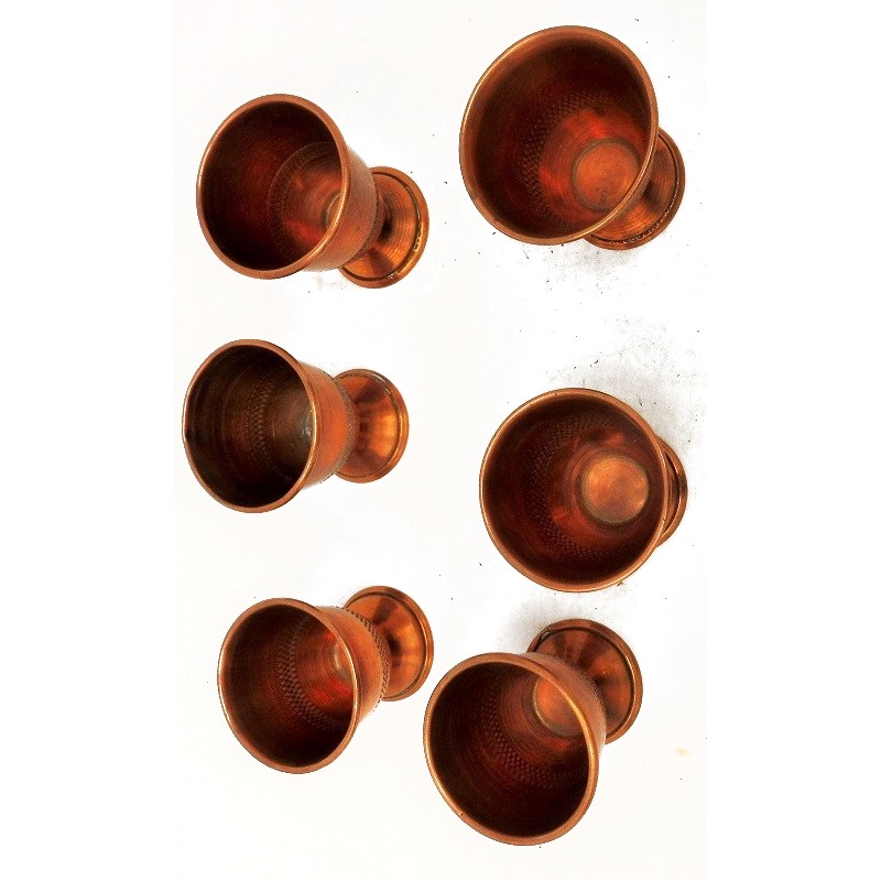 Lot De 6 Coquetiers Céramique Rouge – Design Élégant, Passe Au Lave-Vaisselle, Parfait Pour Petit-Déjeuner Et Occasions Festives