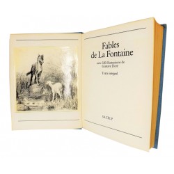 Découvrez l'incroyable talent de Gustave Doré avec cette édition illustrée de la Fable de La Fontaine.