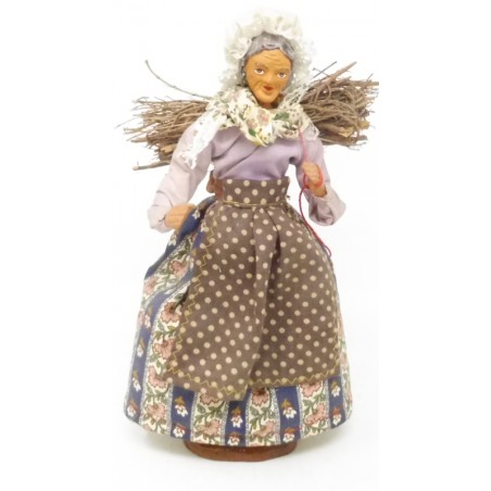 Santon de provence : Apiculteur et sa ruche 7 cm - Santons Richard